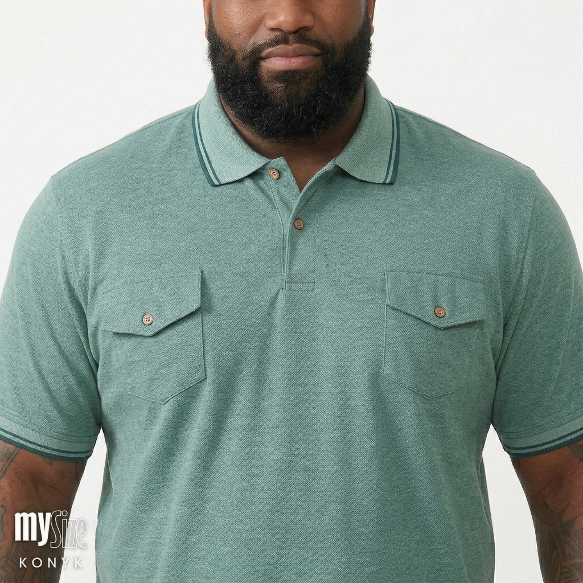 Polo Vintage com 2 Bolsos - My Size