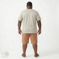 Camiseta com Gola Transpassada e Bolso - My Size