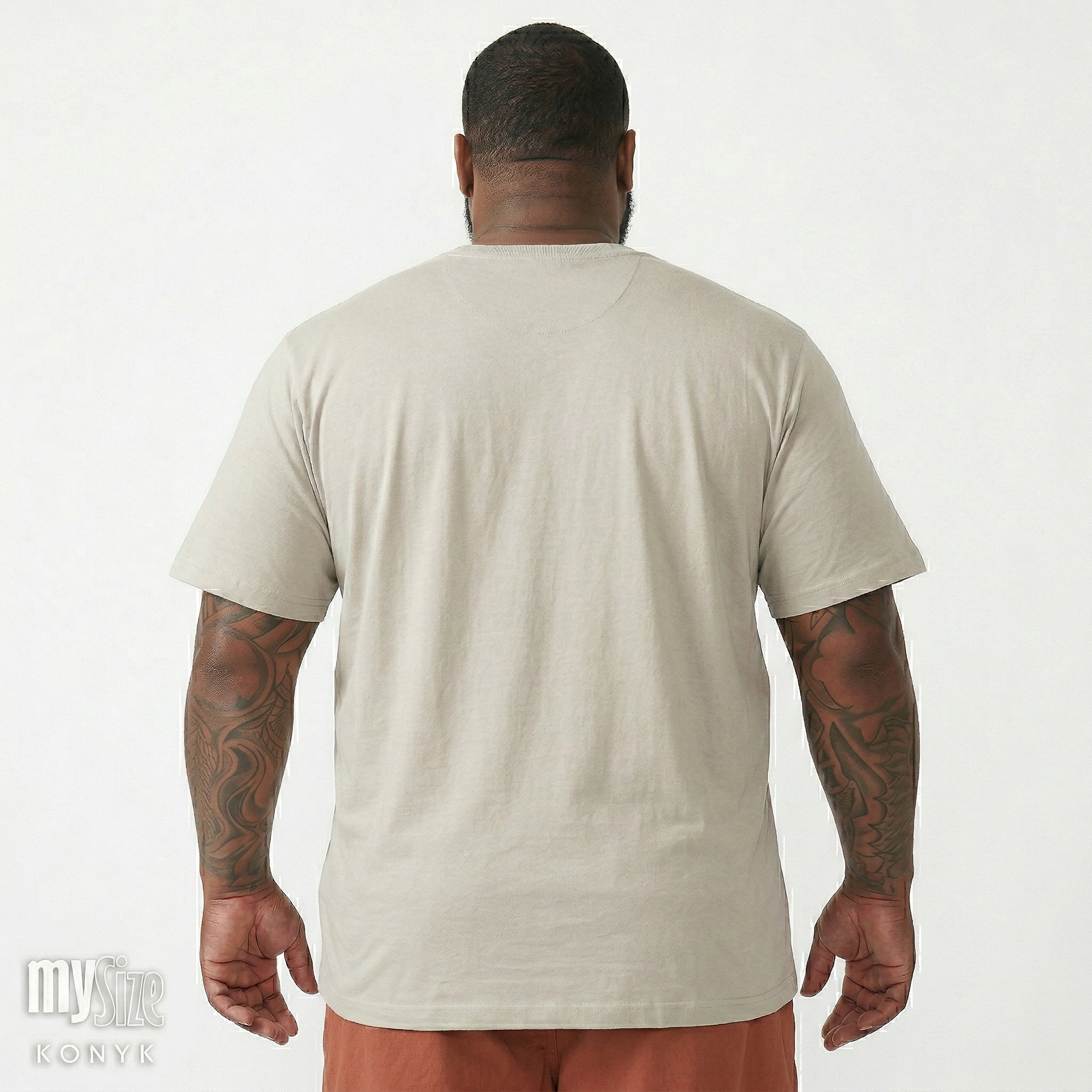 Camiseta com Gola Transpassada e Bolso - My Size