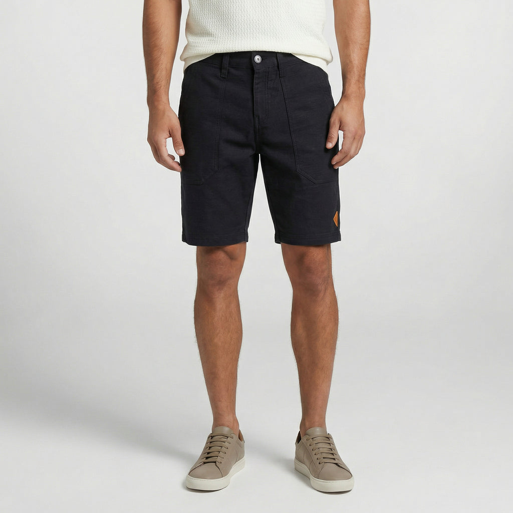 Bermuda Cós Casual com Bolso