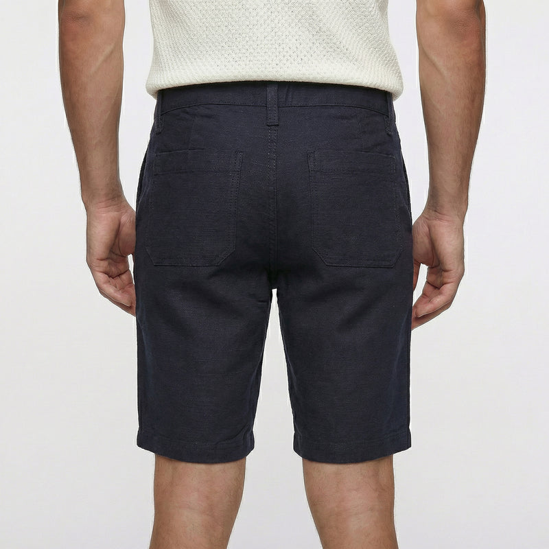 Bermuda Cós Casual com Bolso
