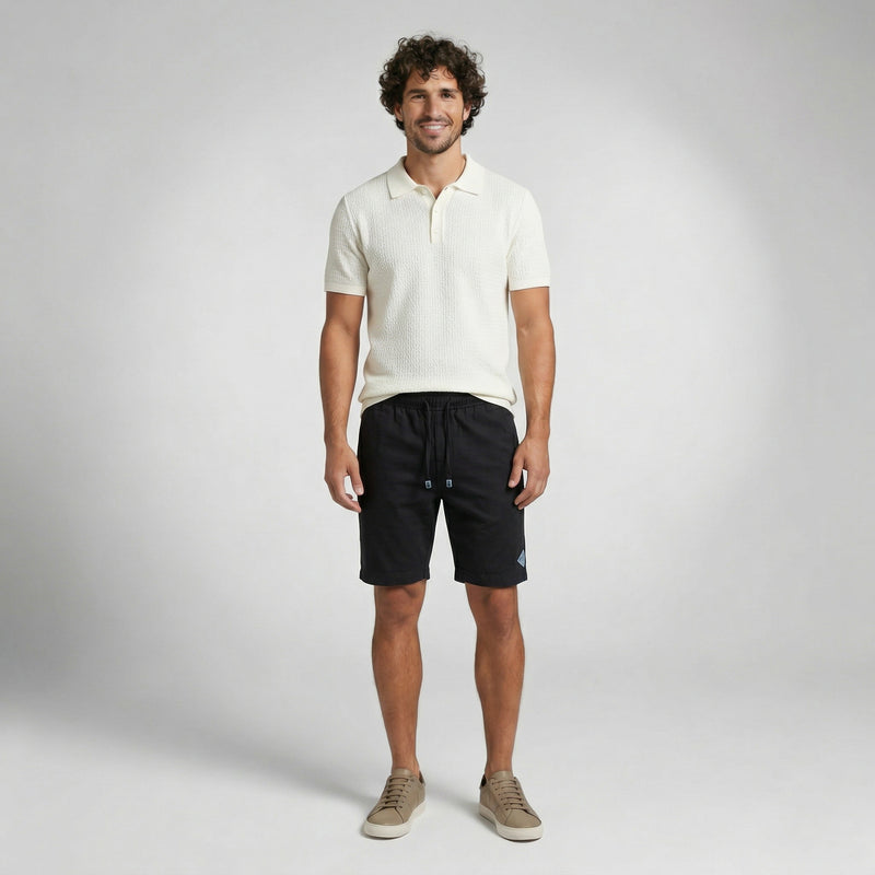 Bermuda Masculina Elástico Lisa
