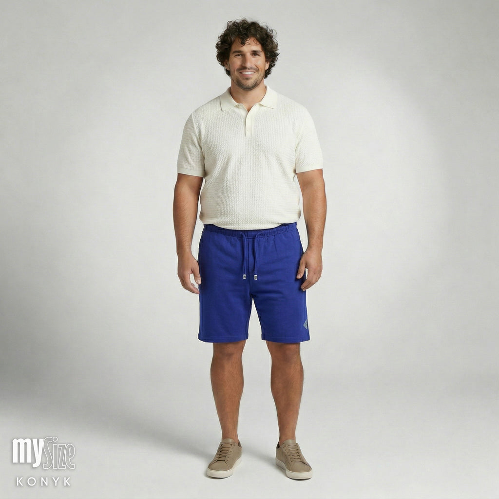 Bermuda Masculina Elástico Lisa - My Size