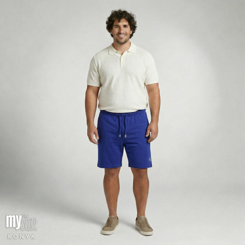 Bermuda Masculina Elástico Lisa - My Size
