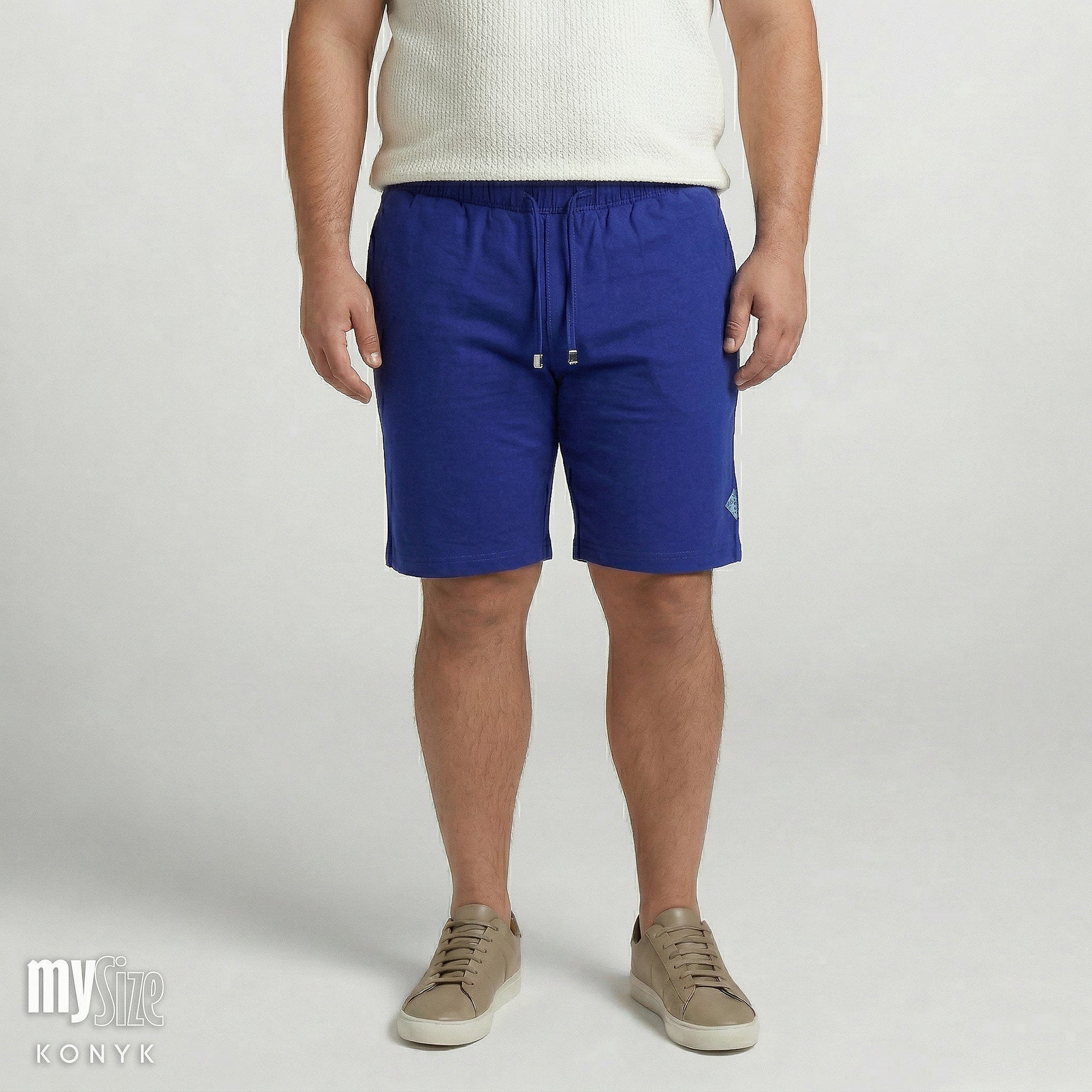 Bermuda Masculina Elástico Lisa - My Size