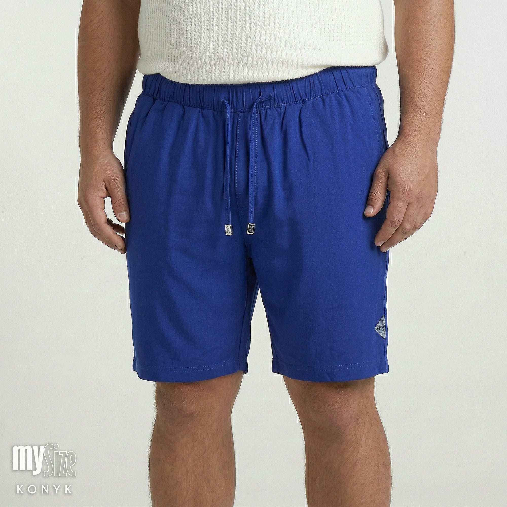 Bermuda Masculina Elástico Lisa - My Size