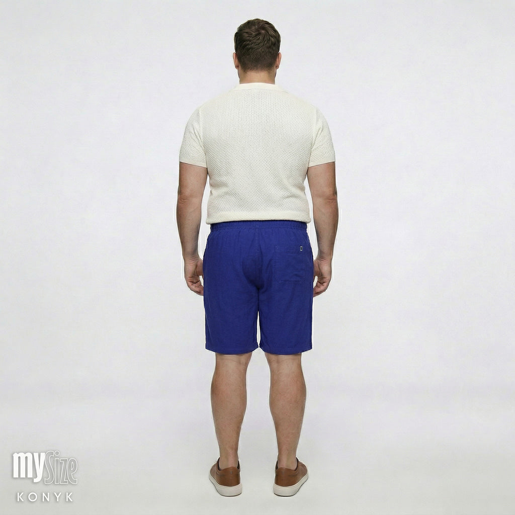 Bermuda Masculina Elástico Lisa - My Size
