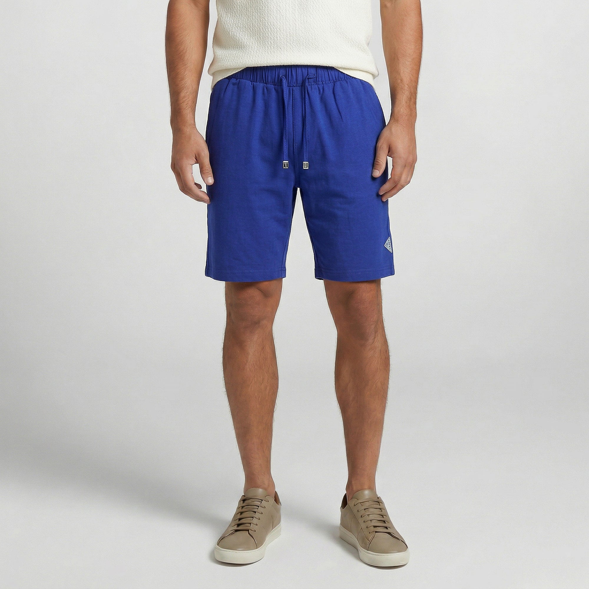 Bermuda Masculina Elástico Lisa