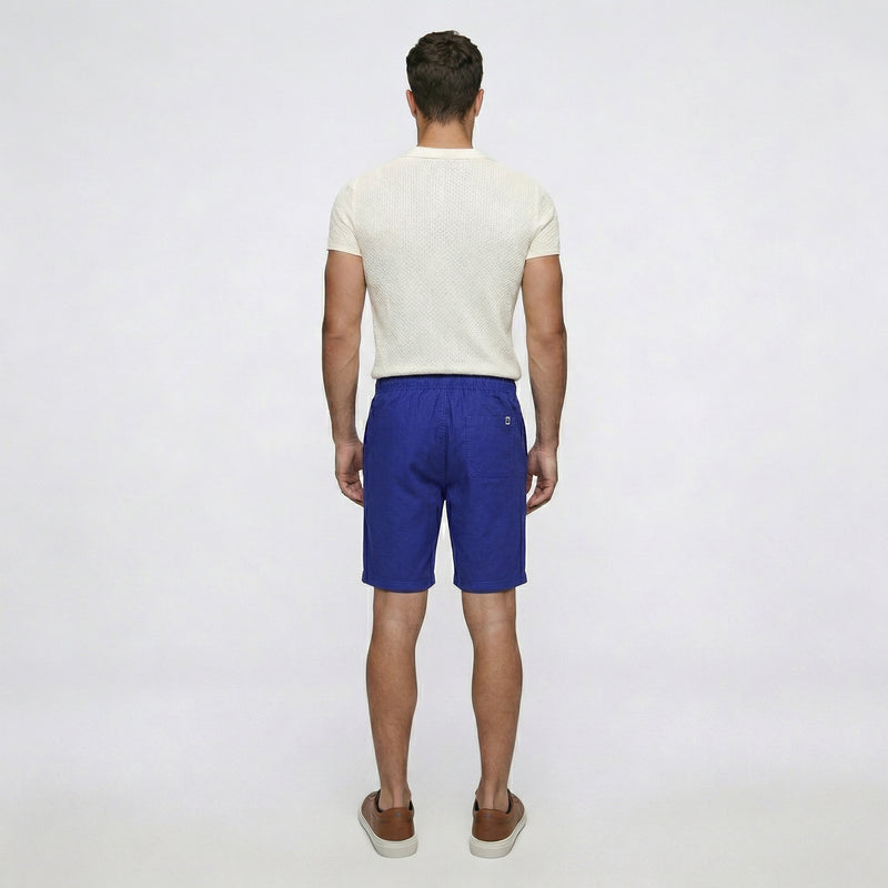 Bermuda Masculina Elástico Lisa