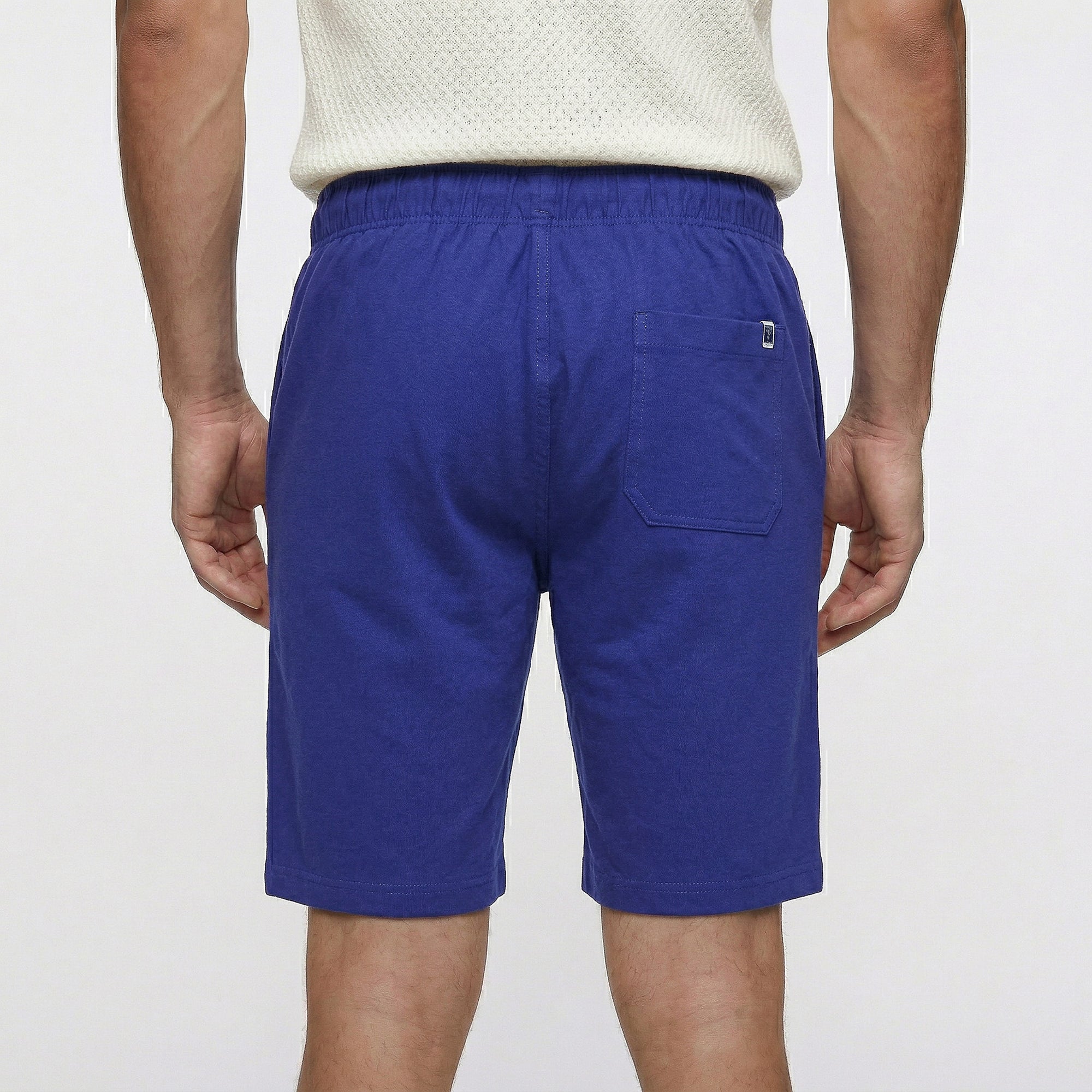 Bermuda Masculina Elástico Lisa