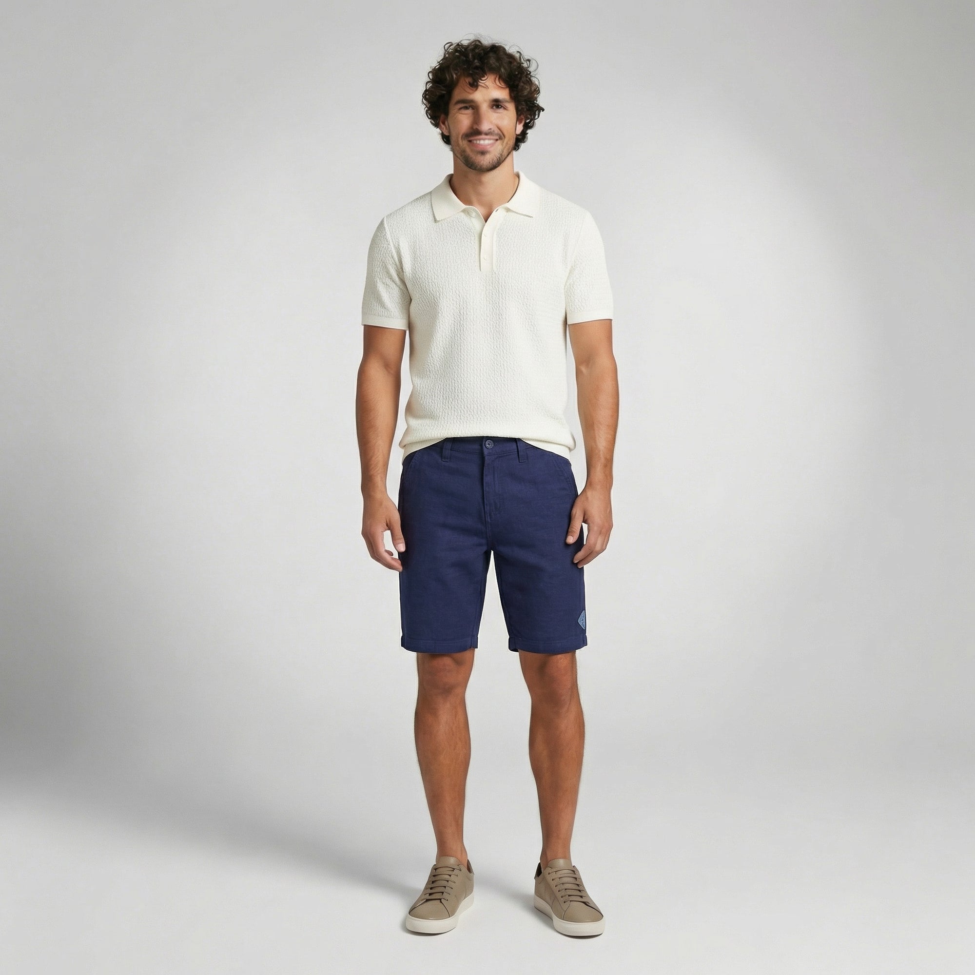 Bermuda Masculina Casual Lisa