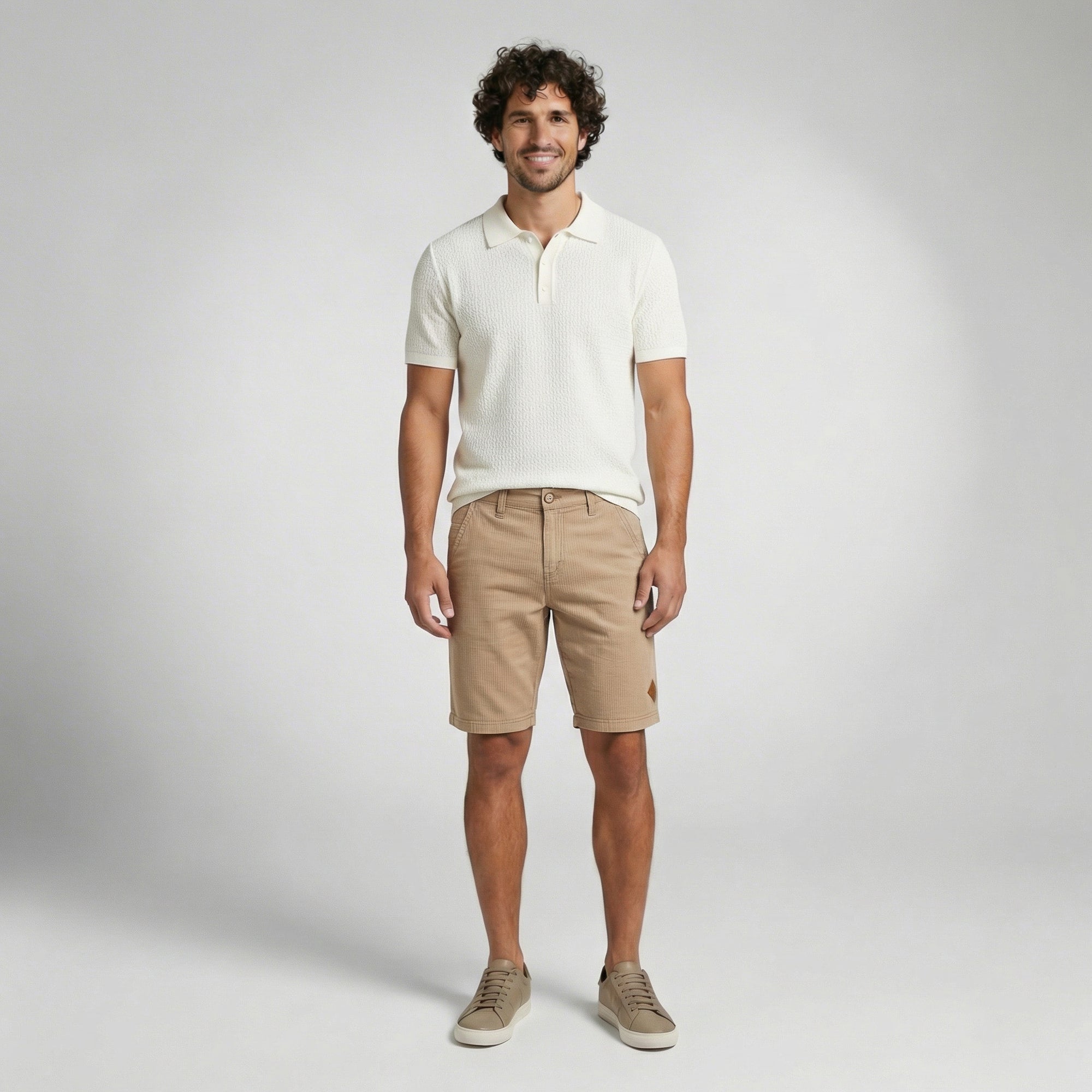 Bermuda Casual Texturizada