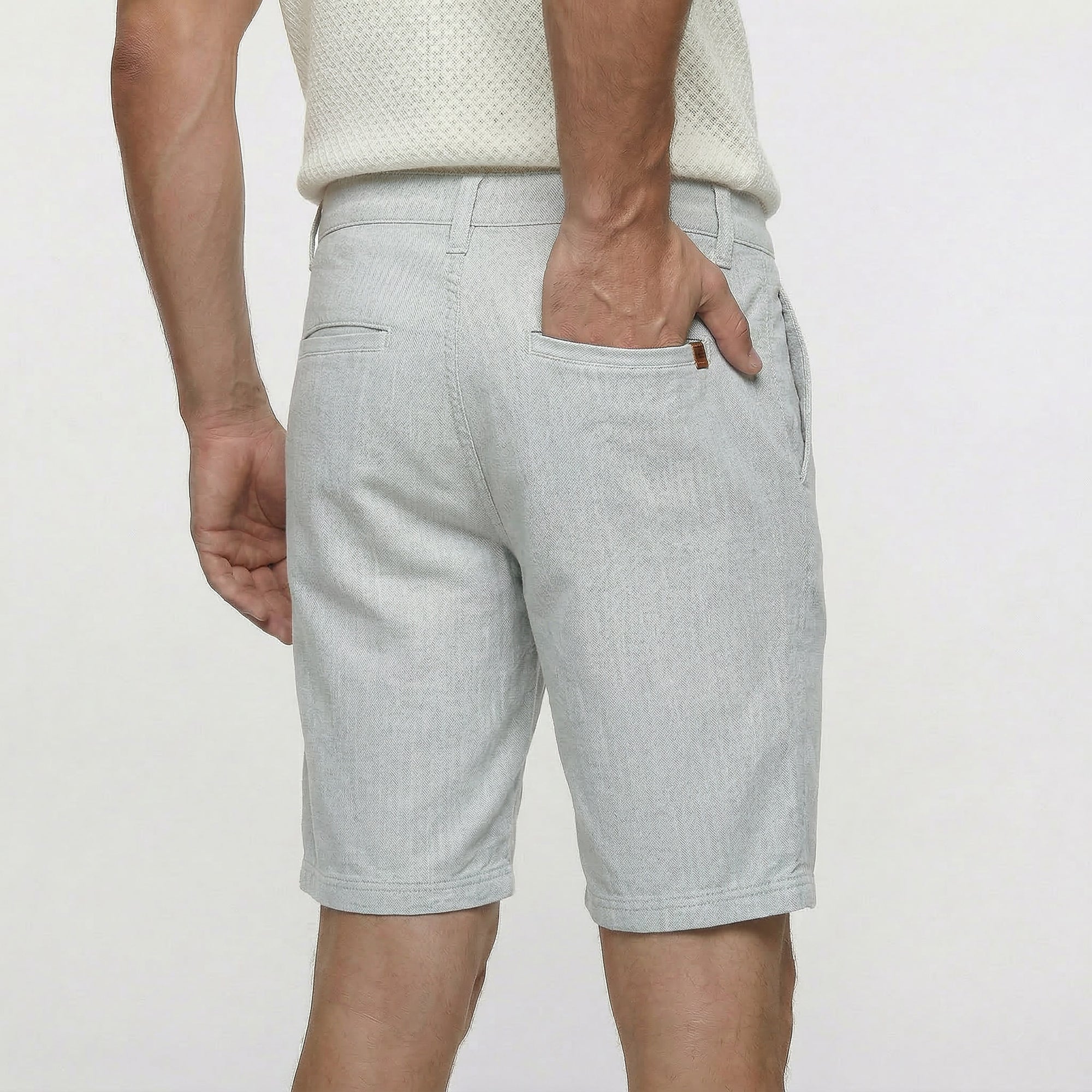 Bermuda Cós Casual Viscolinho