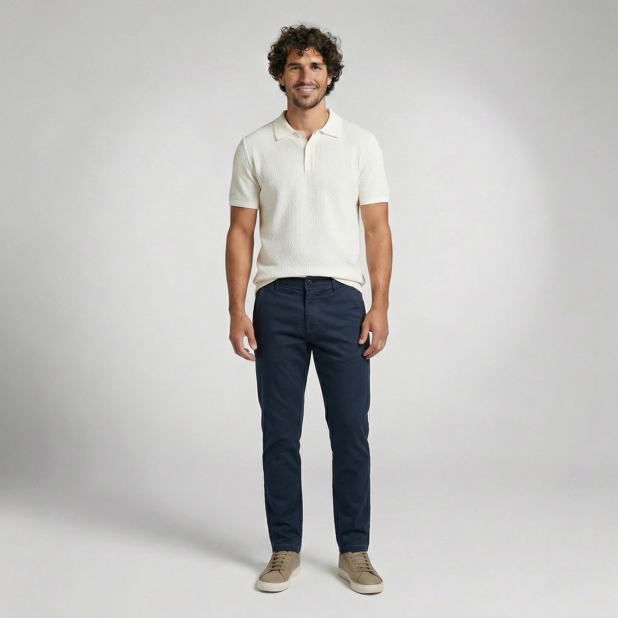 Calça Color Meio Elástico KNK
