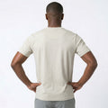 Camiseta com Gola Transpassada e Bolso