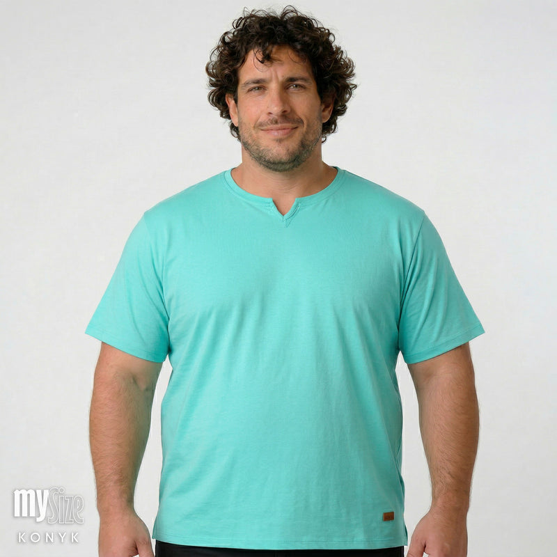Camiseta com Gola Gota - My Size