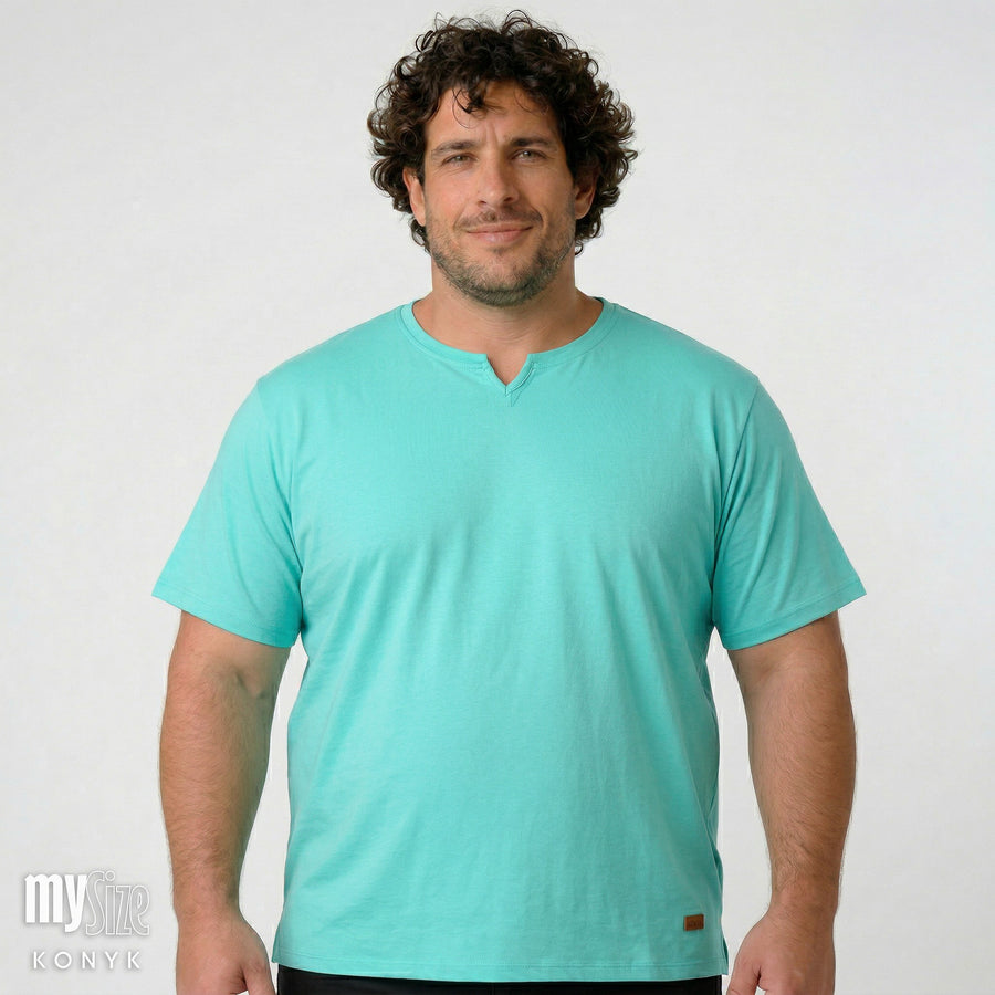 Camiseta com Gola Gota - My Size