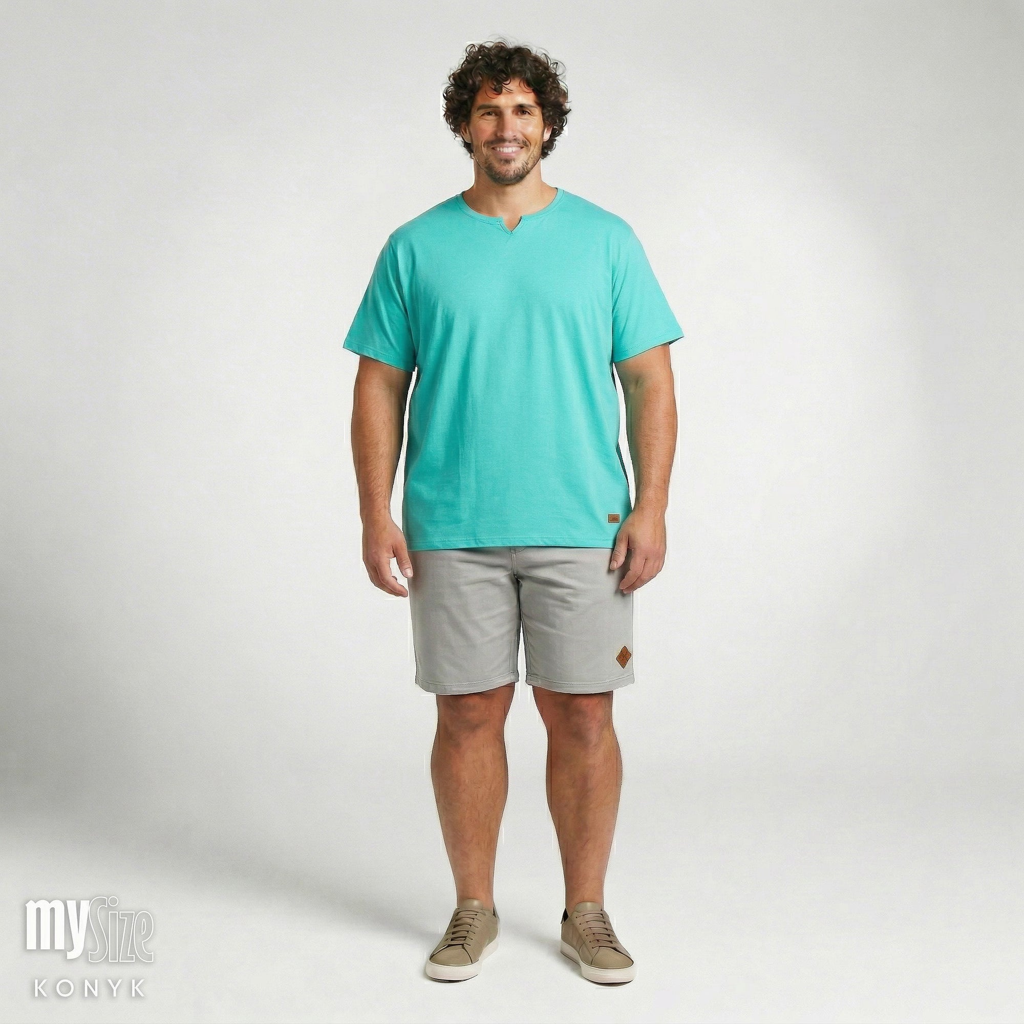 Camiseta com Gola Gota My Size