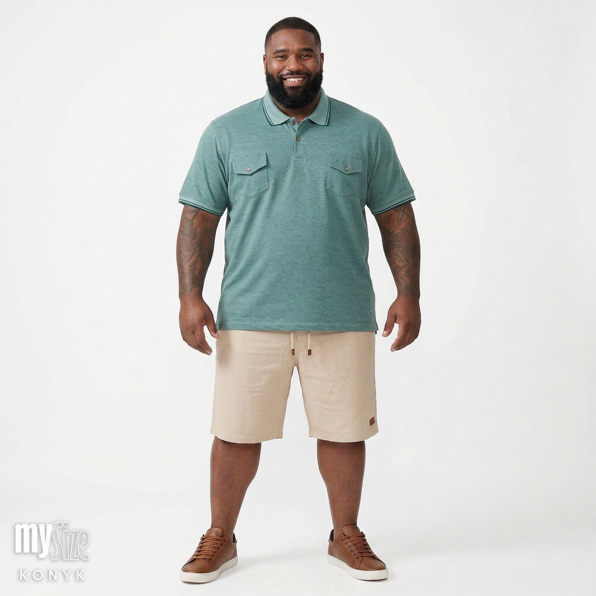 Polo Vintage com 2 Bolsos - My Size