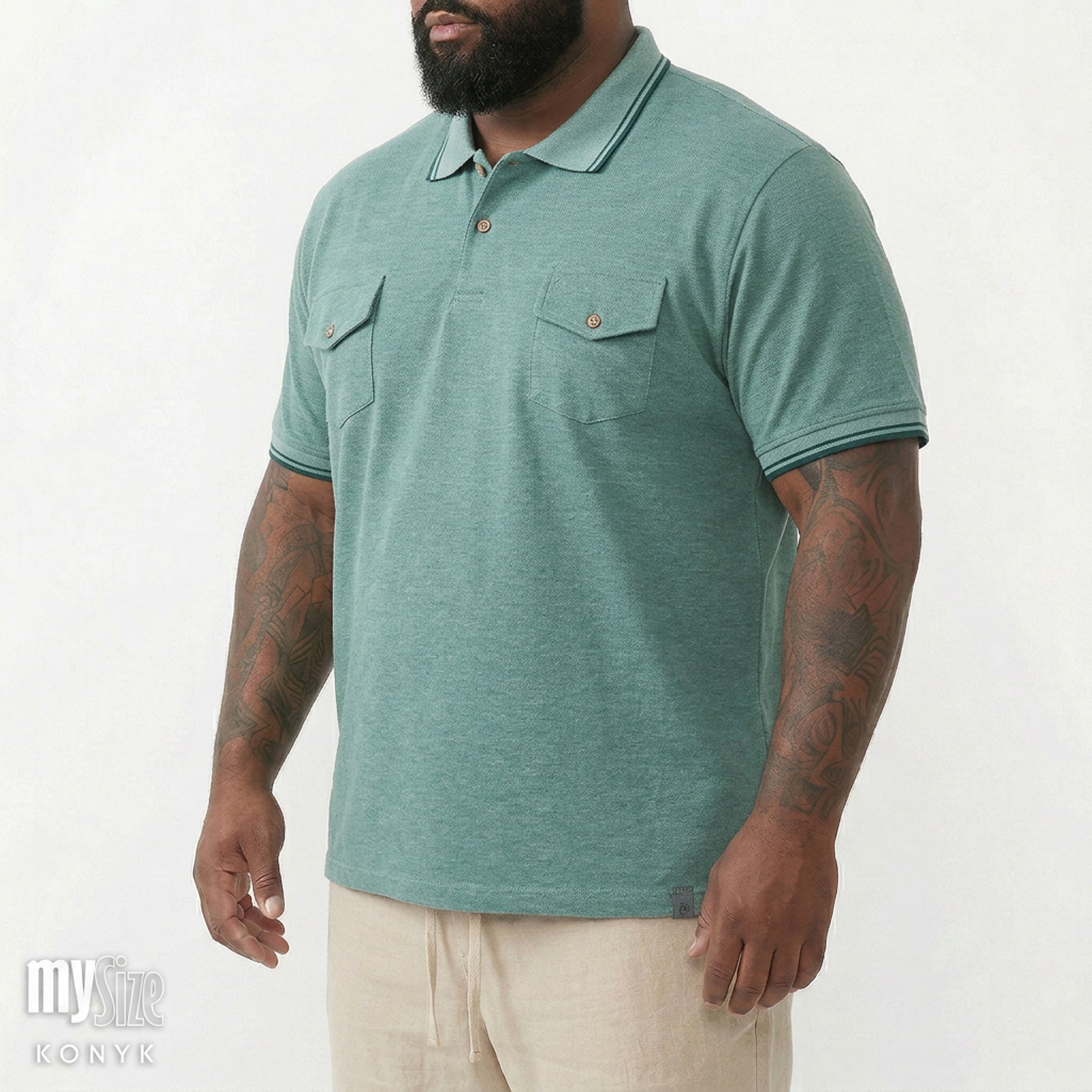 Polo Vintage com 2 Bolsos - My Size