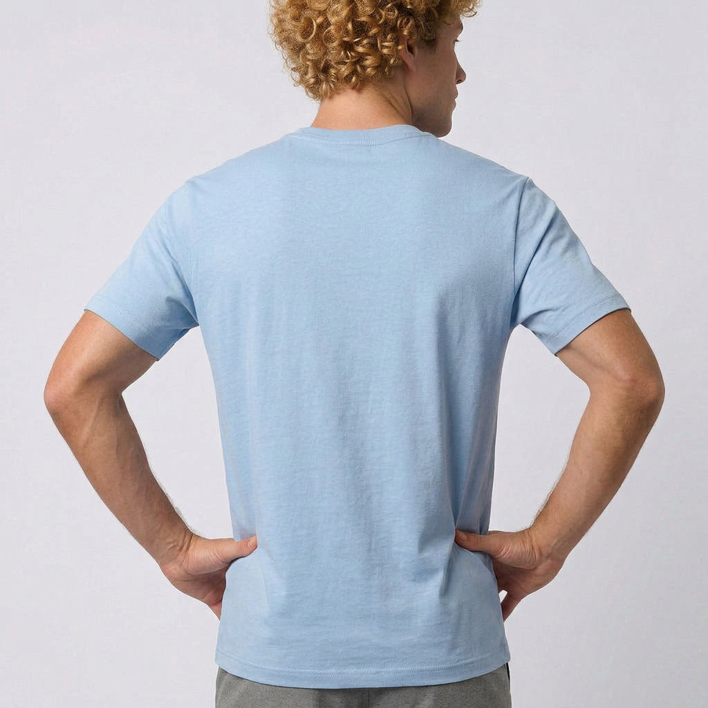 Camisa Casual com Gola V