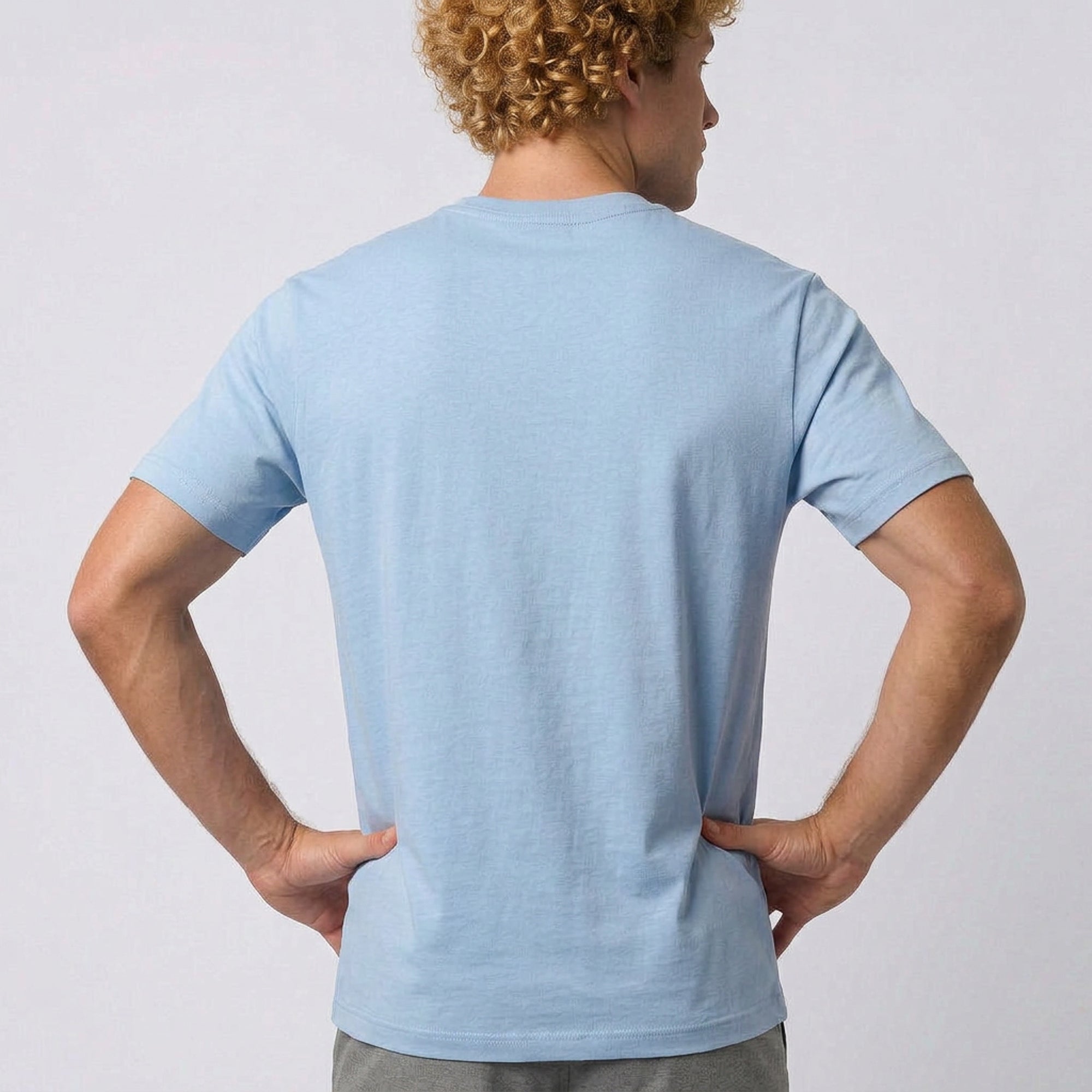 Camisa Casual com Gola V