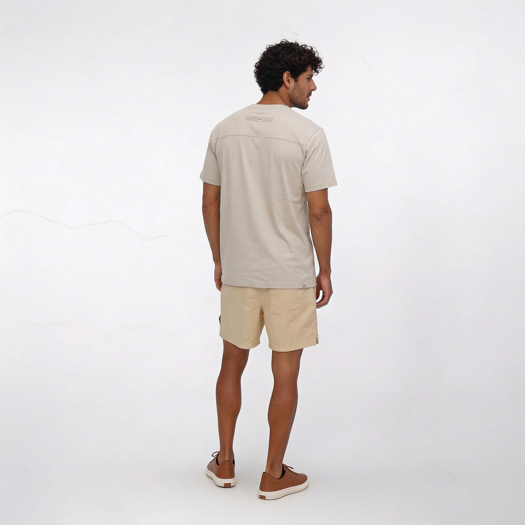 Camiseta de Malha com Silk