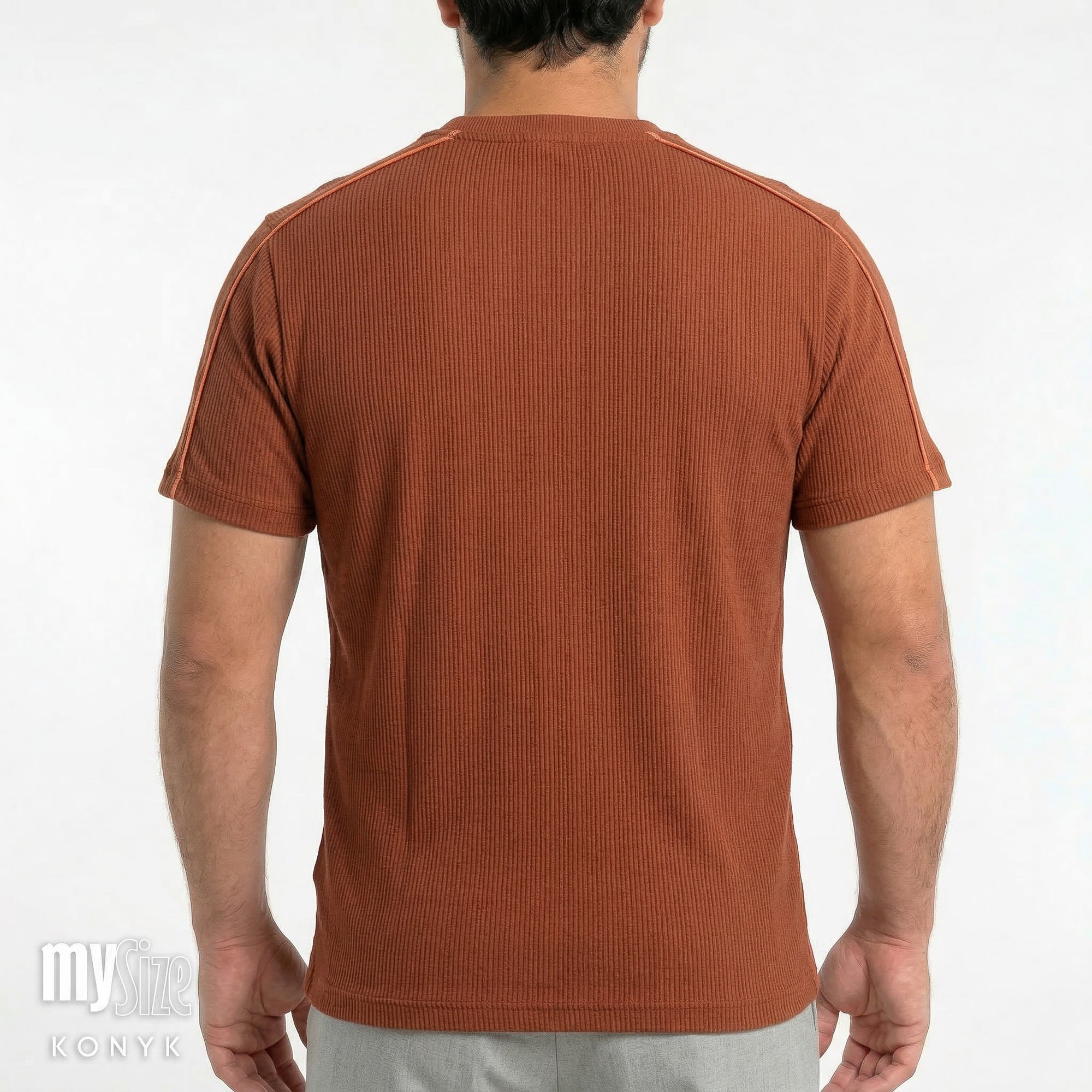 Camiseta Gola V Transpassada - My Size