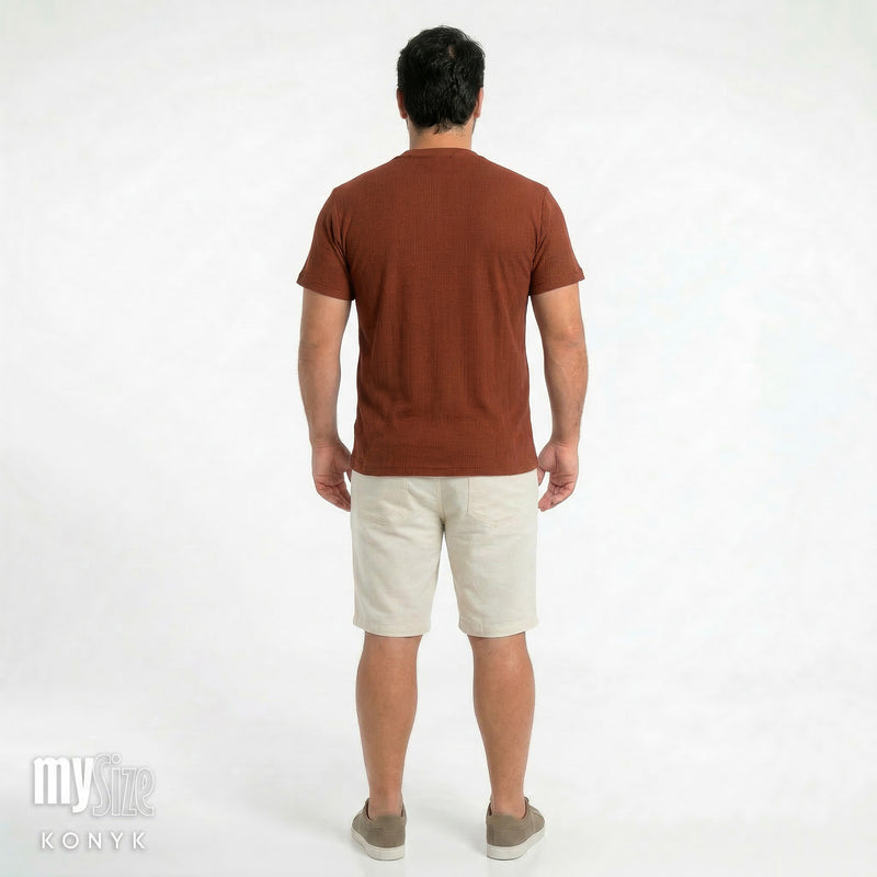 Camiseta Gola V Transpassada - My Size