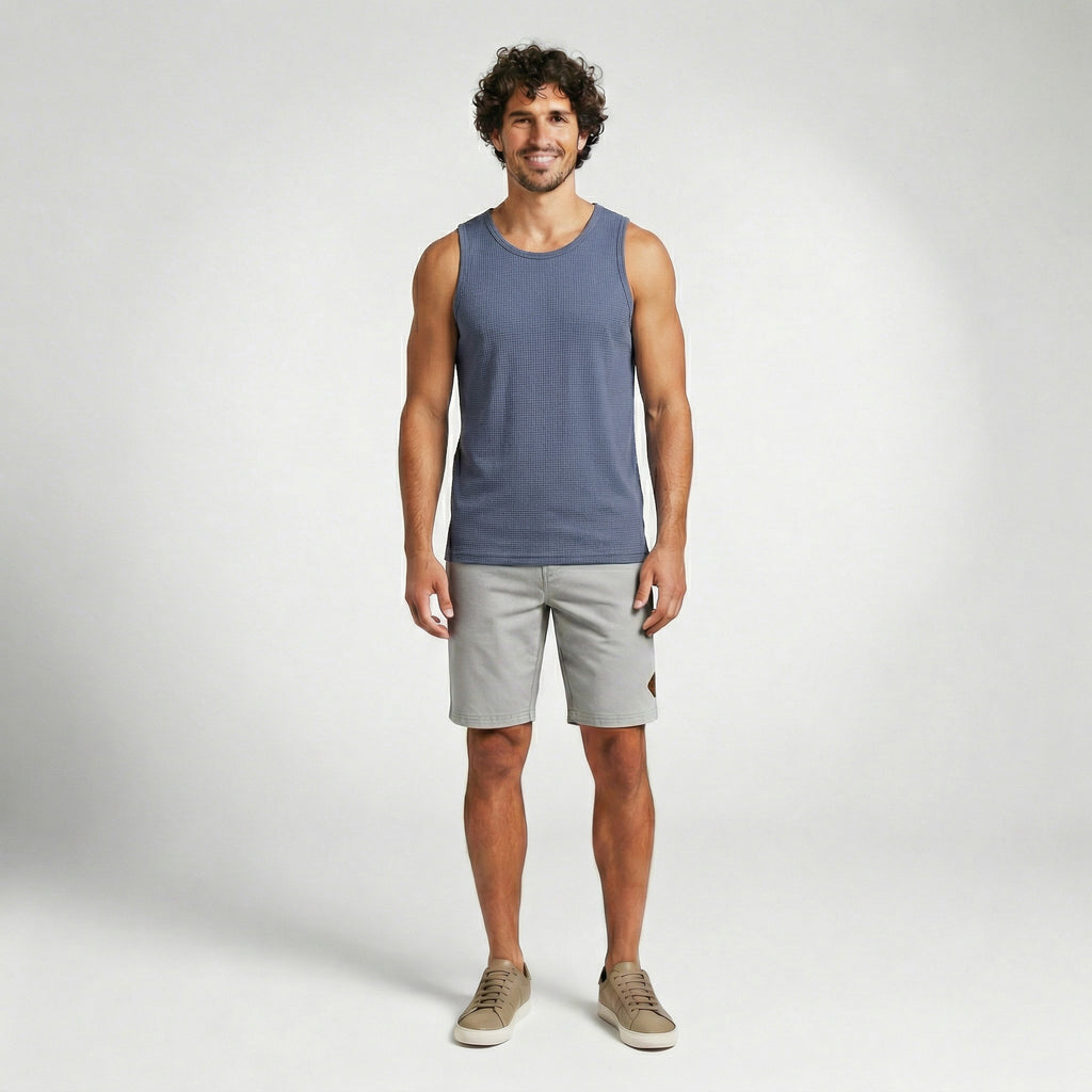 Regata Casual Texturizada Lisa