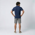 Camisa Polo Casual com Zíper