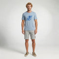 Camiseta Casual Costela-de-Adão