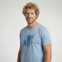 Camiseta Casual Costela-de-Adão