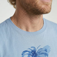 Camiseta Casual Costela-de-Adão