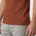 Camiseta Gola V Transpassada