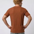 Camiseta Gola V Transpassada