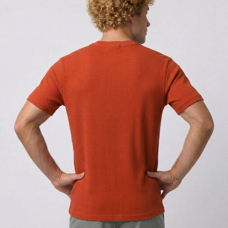 Camiseta Gola V Transpassada