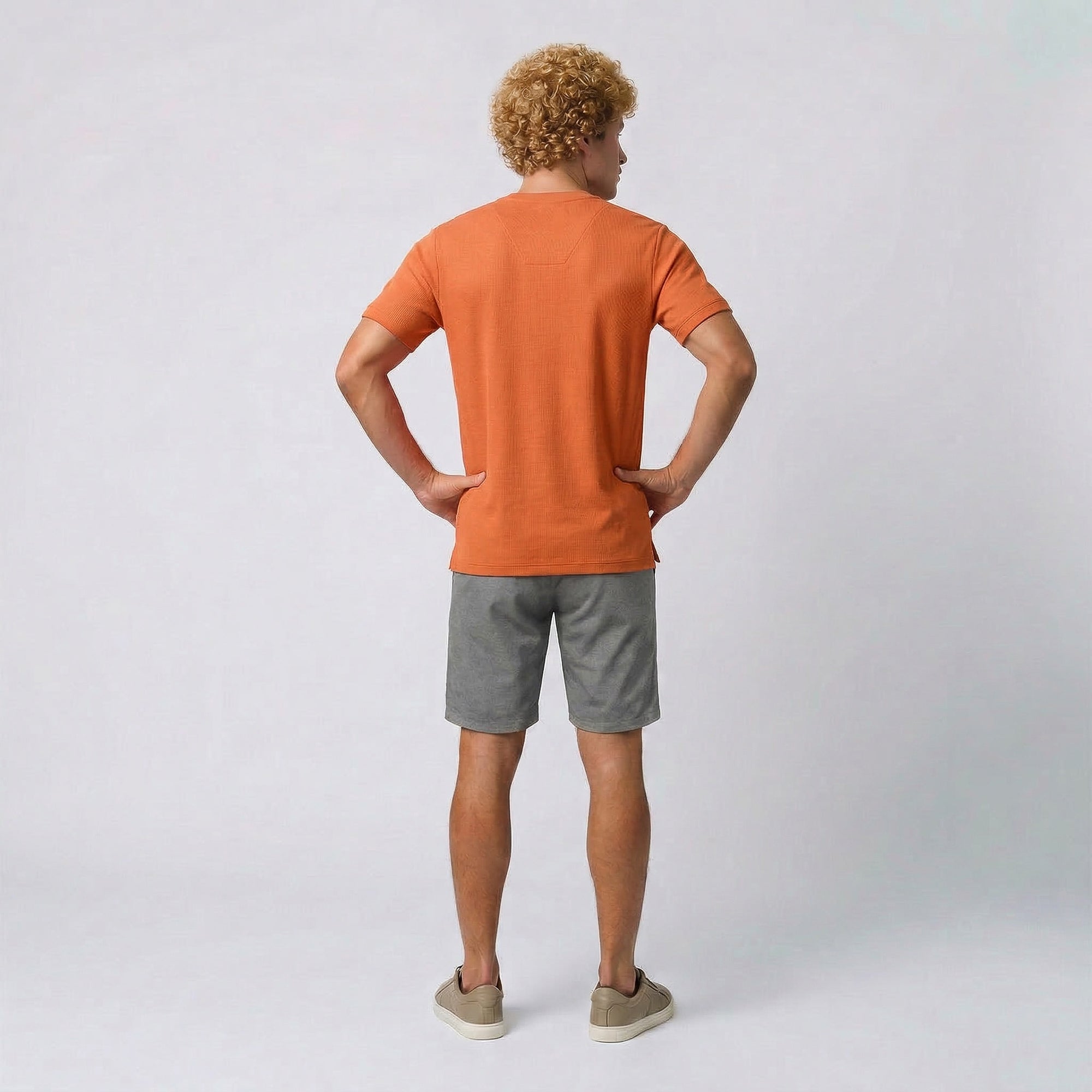 Bata Masculina com 6 Ilhós