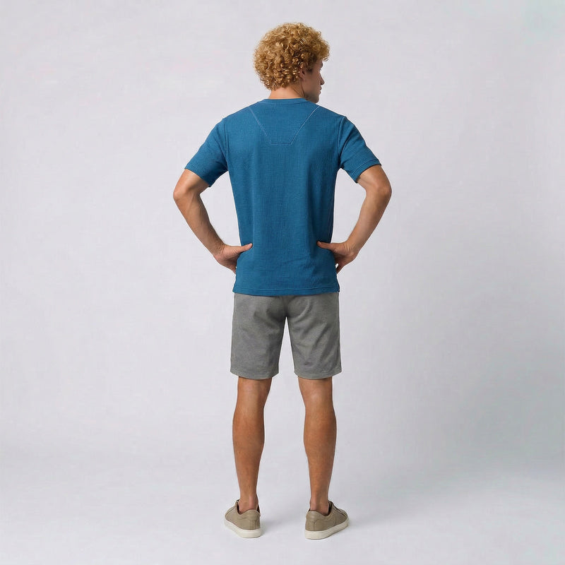 Bata Masculina com 6 Ilhós