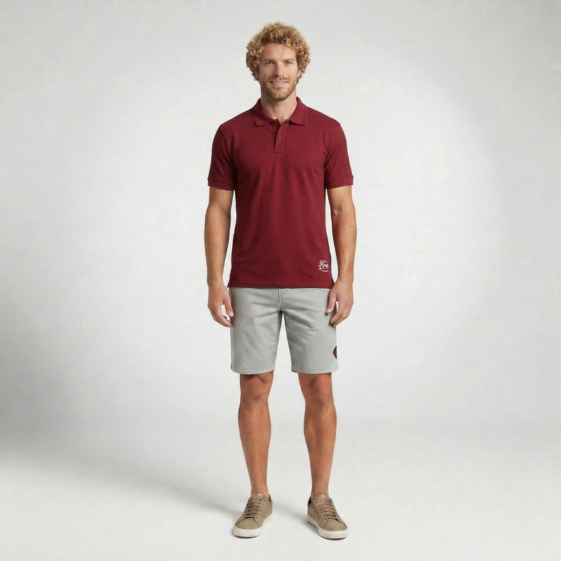 Polo Patô Sobreposto com 2 Botões