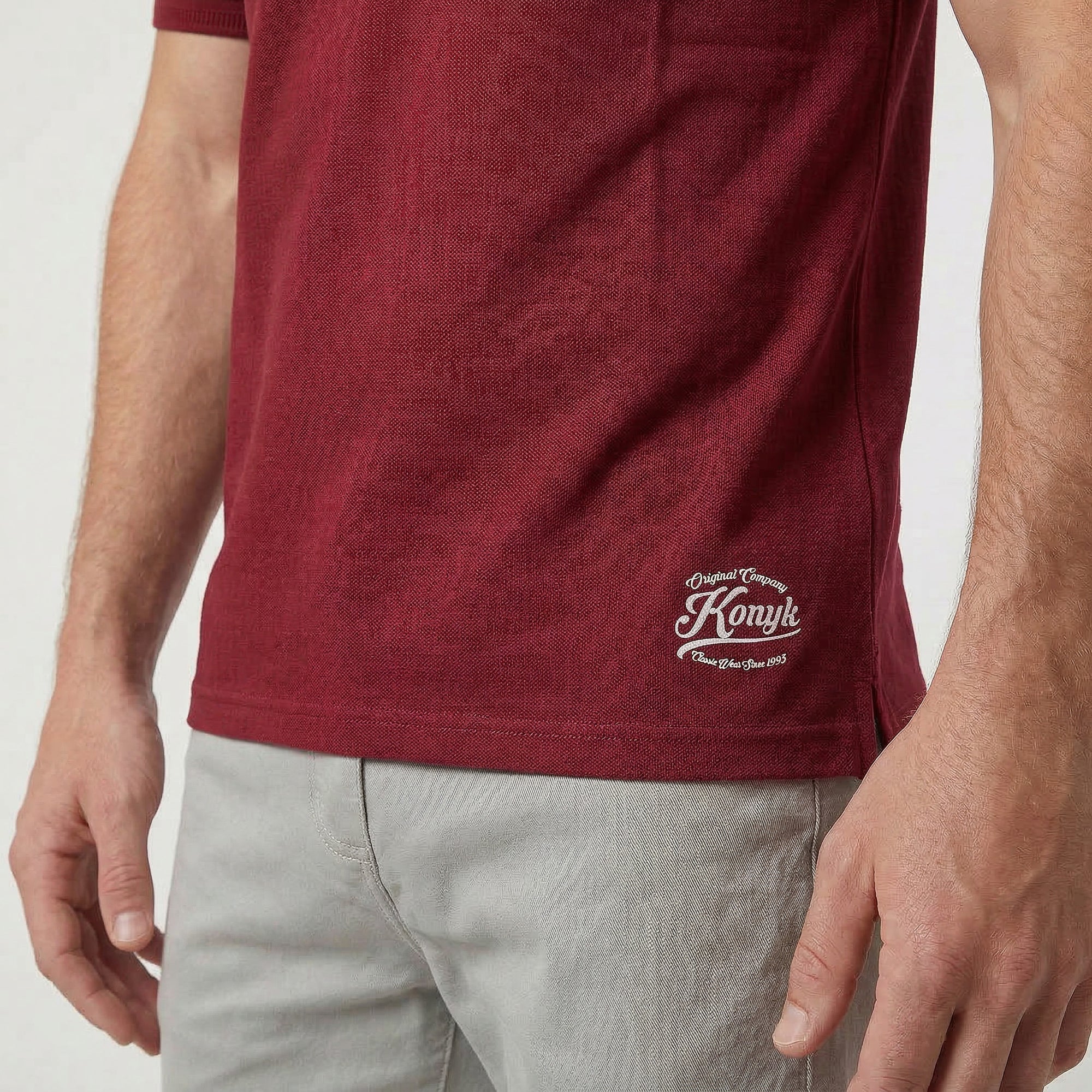 Polo Patô Sobreposto com 2 Botões