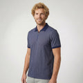 Polo Masculina com Zíper KNK