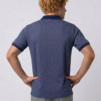 Polo Masculina com Zíper KNK