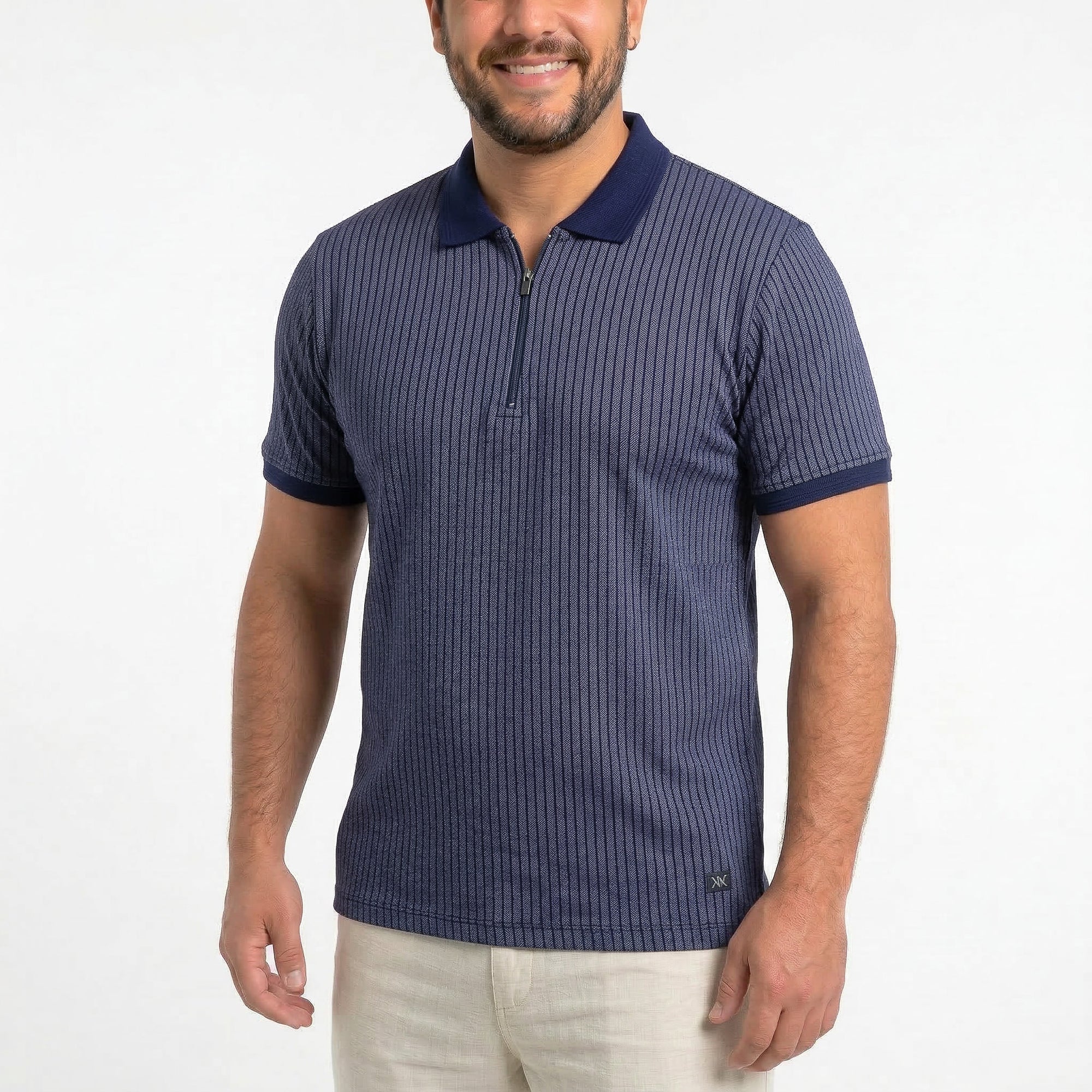 Polo Masculina com Zíper KNK - My Size