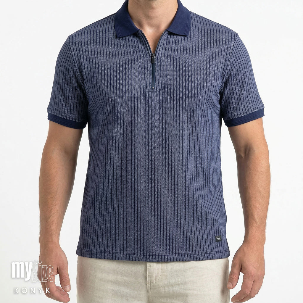Polo Masculina com Zíper KNK - My Size
