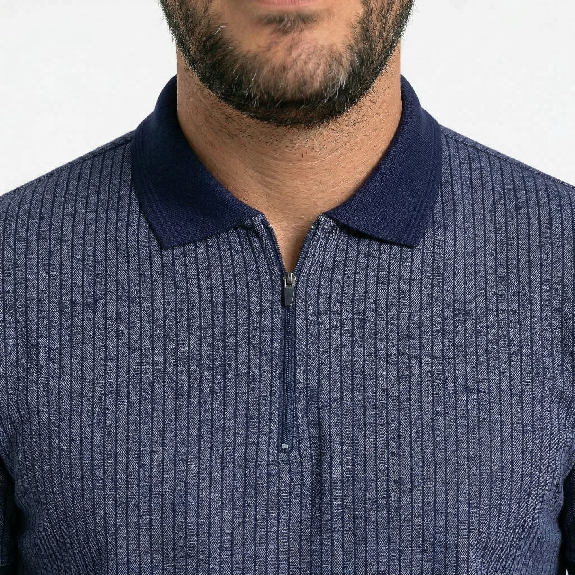 Polo Masculina com Zíper KNK - My Size