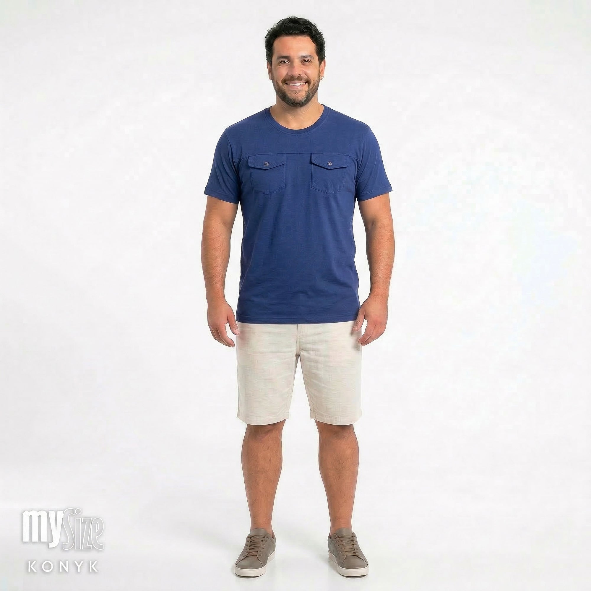 Camiseta Masculina com Bolsos - My Size