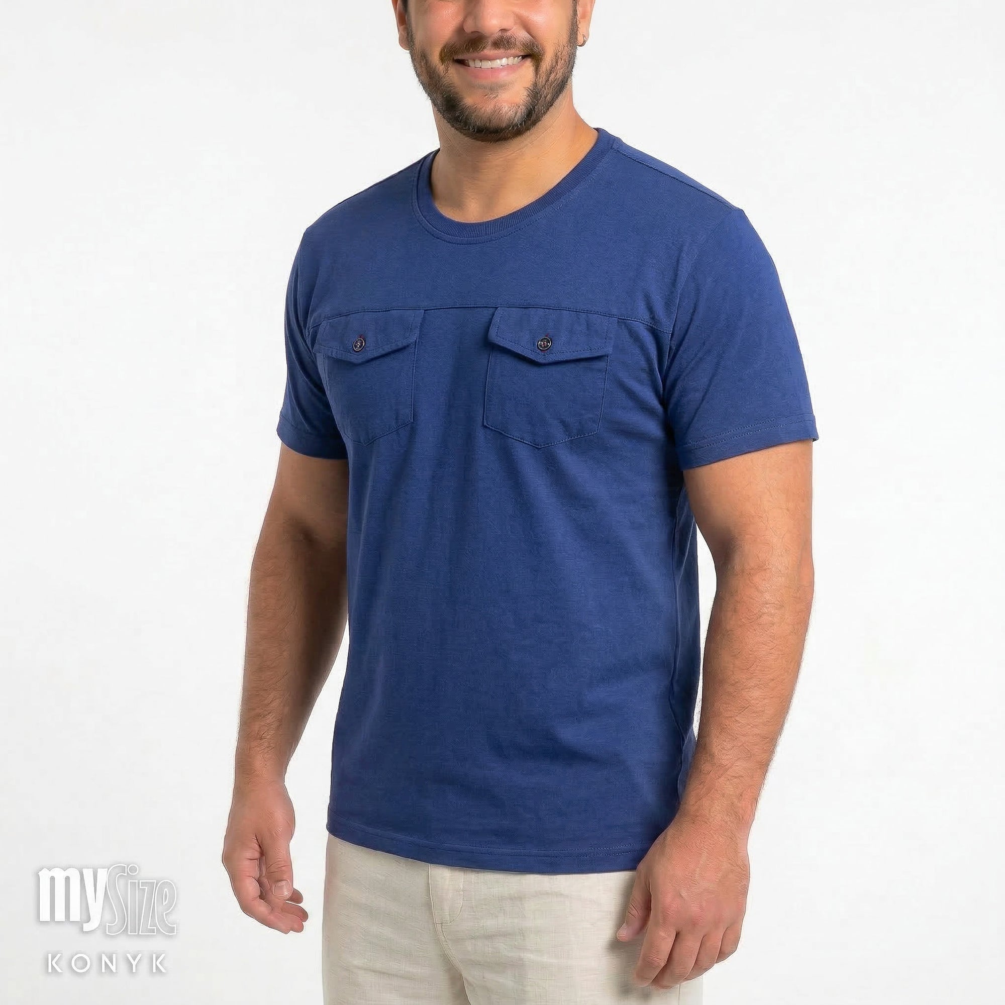 Camiseta Masculina com Bolsos - My Size