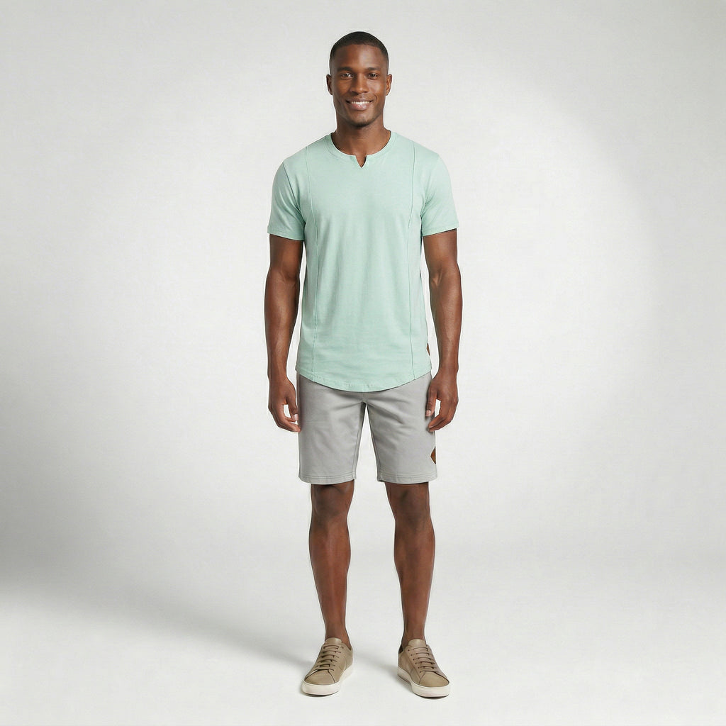 Camiseta Casual Gola Pocadinho