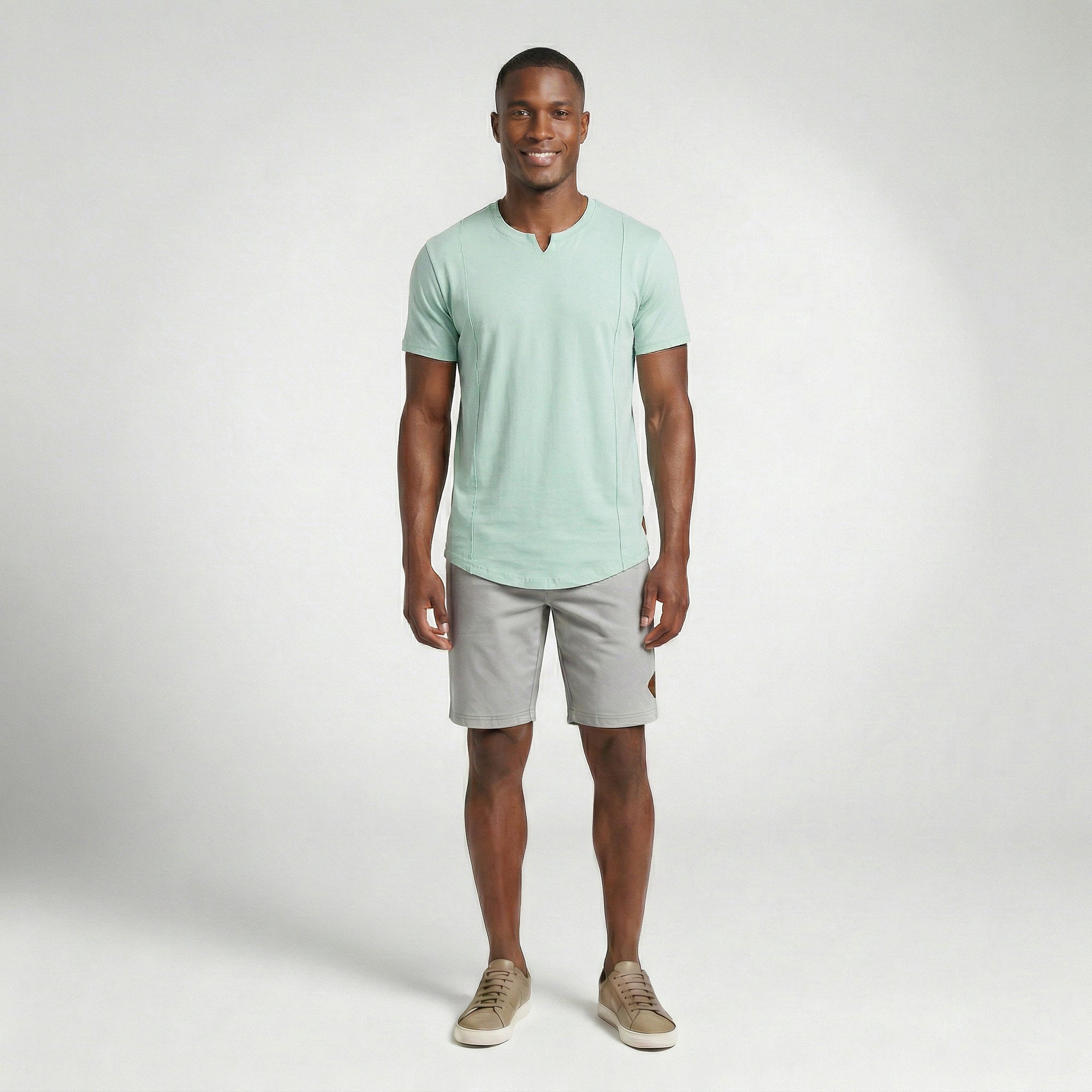 Camiseta Casual Gola Pocadinho